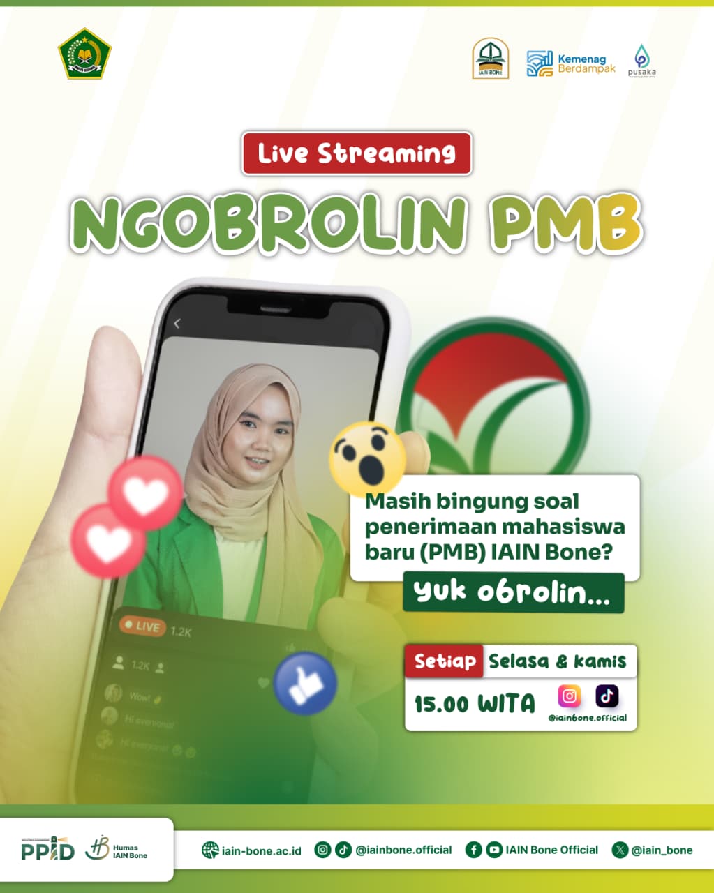 LIVE STREAMING - NGOBROLIN PMB 2026